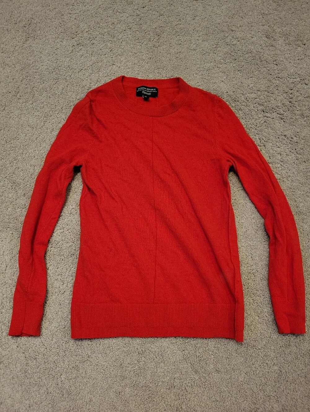 Banana Republic Merino Wool Cashmere Crewneck Sweater